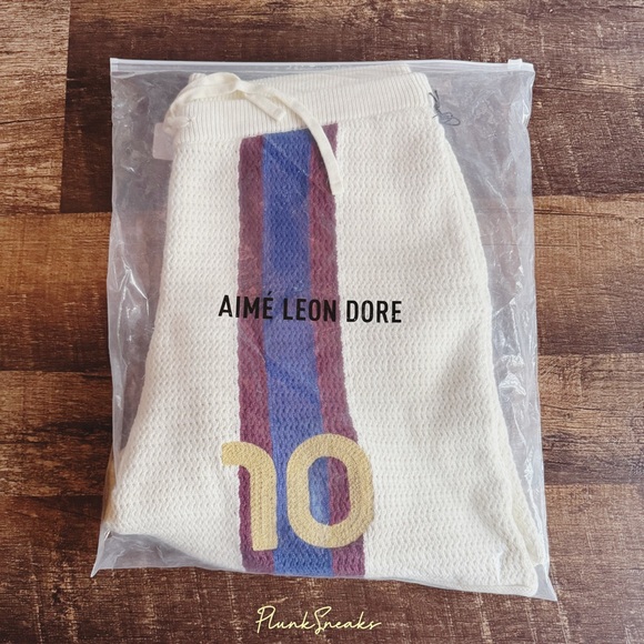 Aime Leon Dore Knit Soccer Short • Spring 2024 • Large • Cream - Picture 10 of 10